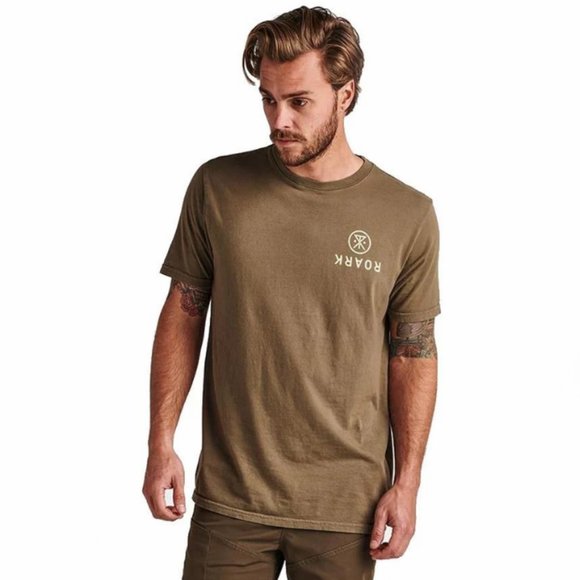 Roark Other - ROARK🌺Seek & Explore Light Army Tee XL
